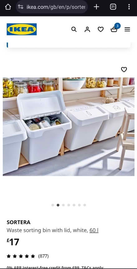 Photo of free IKEA sortera storage box, no lid. (Podsmead GL1) #2