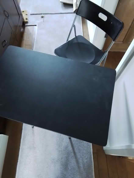 Photo of free Folding desk and chair (Sheffield South) #2