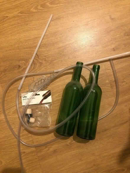 Photo of free Wine making bits tubing bottles (BN41) #1