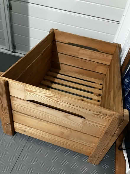 Photo of free Large wooden storage box (Strawberry Hill TW2) #1
