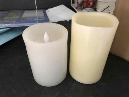Photo of free Two LED candles (North Tonbridge TN10) #1