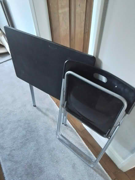 Photo of free Folding desk and chair (Sheffield South) #1
