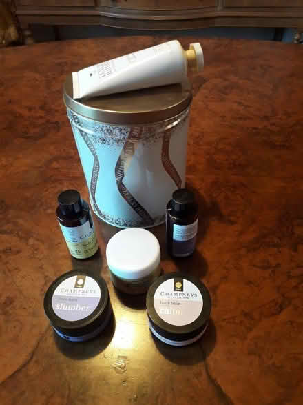 Photo of free 6 Champneys products & tin (Starbeck HG1) #1