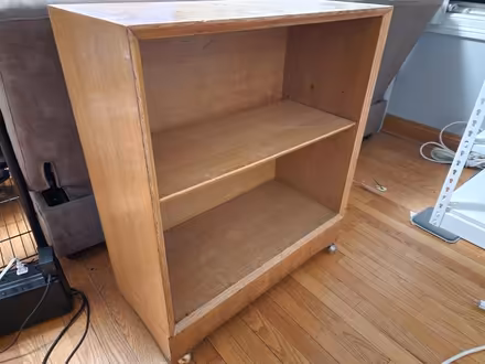 Photo of free Book Case On Wheels (Westmont) #1