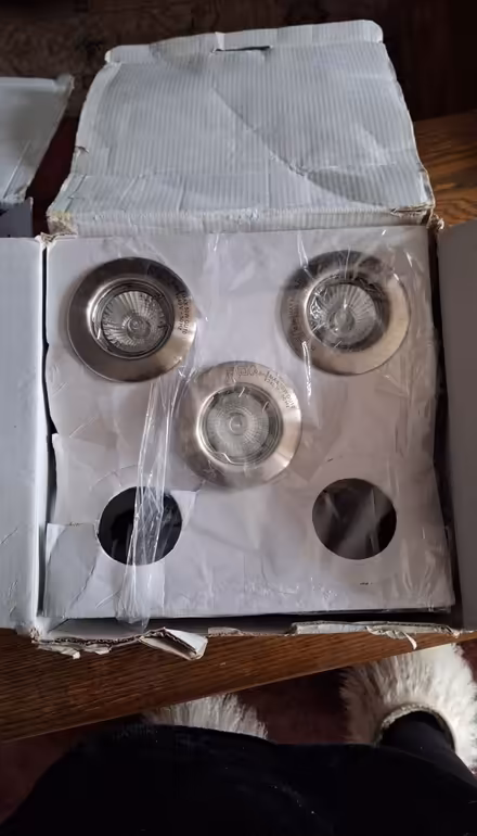 Photo of free Halogen down lights (Kempston MK42) #2