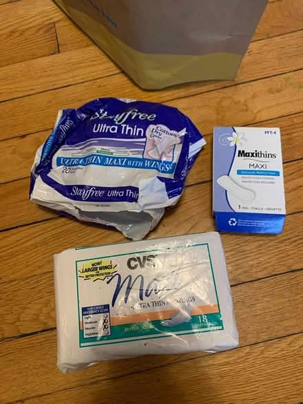 Photo of free Maxi Pads (Downtown Iithaca) #1