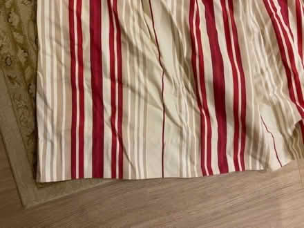 Photo of free Wide lined curtains. (Broadwater Down TN2) #2