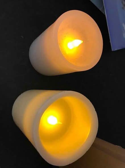 Photo of free Two LED candles (North Tonbridge TN10) #2
