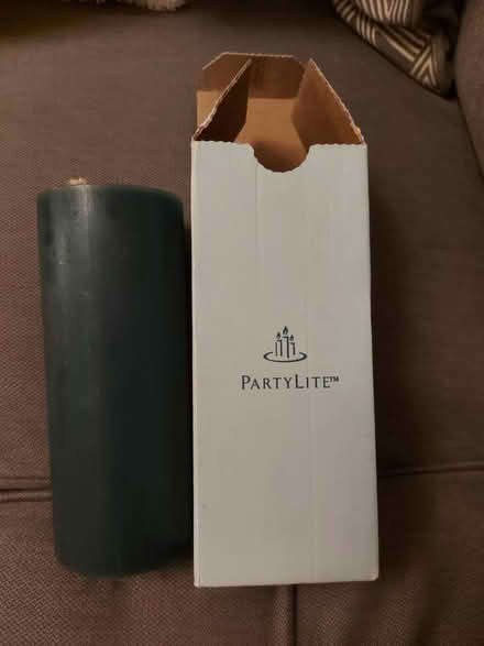 Photo of free Pine scented pillar candle (Botley OX2) #1