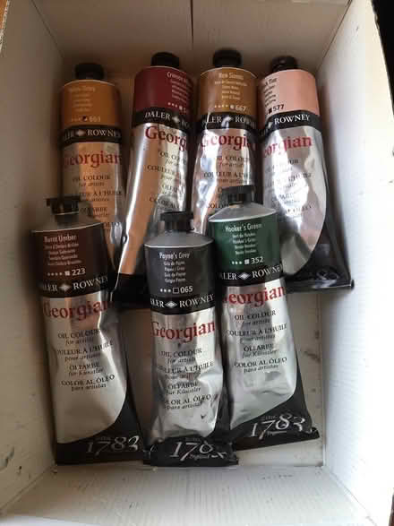 Photo of free Daler Rowney Georgian oil paints (Milton Keynes MK11) #1
