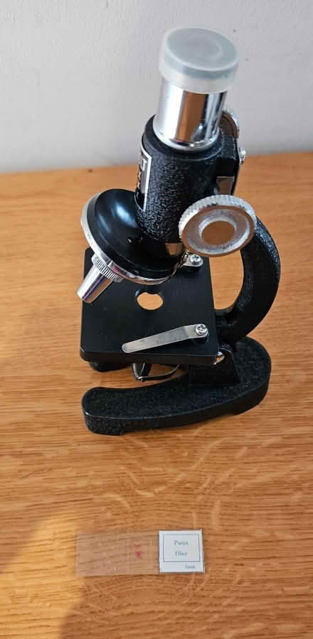 Photo of free Vintage Microscope and Slides (Hebden BD23) #2