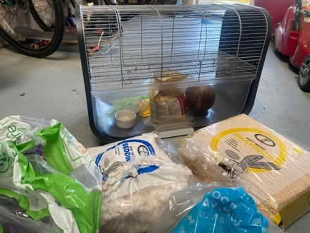 Photo of free Gerbil cage and accessories (Hoylake CH47) #3