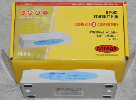 Photo of free 8 Port Ethernet hub (Gamblesby CA10) #1