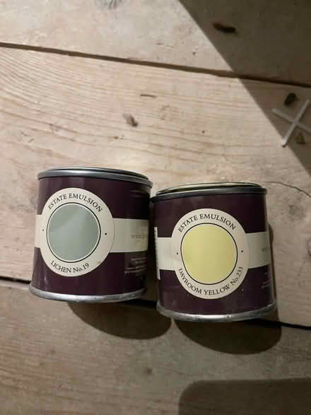 Photo of free Farrow and ball paint samples (Leyton) #1
