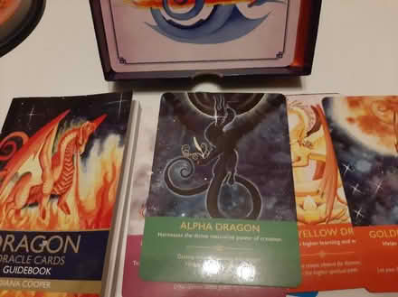 Photo of free Dragon Oracle cards and book (Cregagh Road) #2