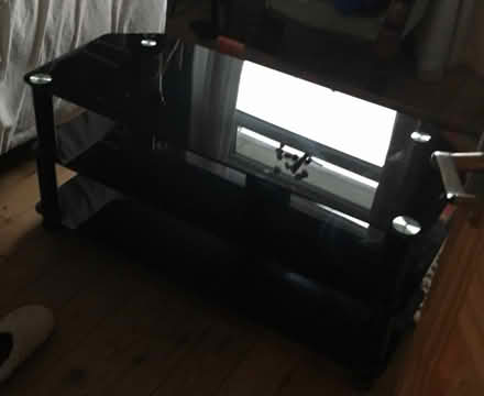 Photo of free Glass tv stand (Bridgnorth WV16) #2