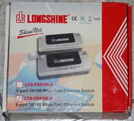Photo of free 8 Port Internet switch (Gamblesby CA10) #1