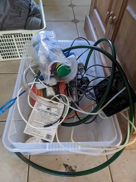 Photo of free Fish tank paraphanalia (Hartfield TN7) #1