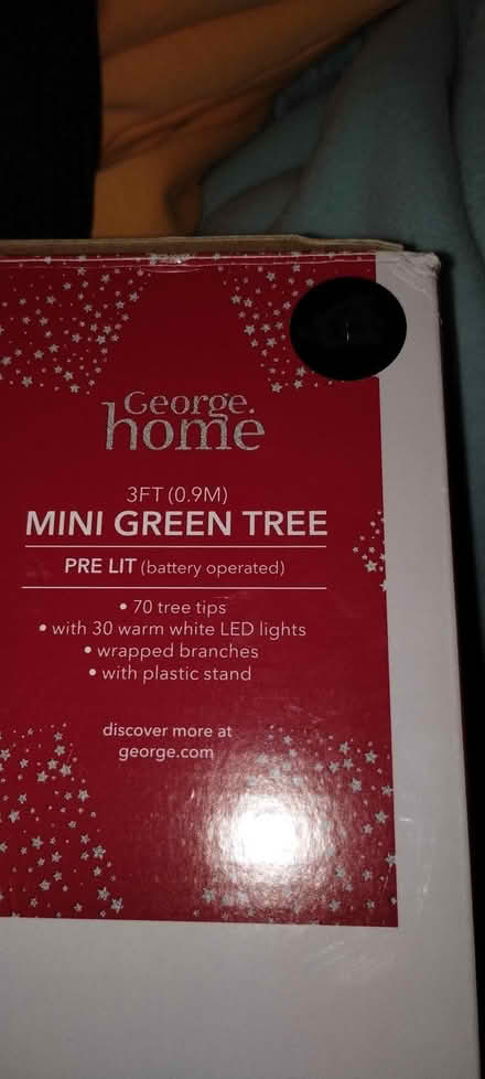 Photo of free Small 3ft Christmas tree. Excellent condition (Melton Park NE3) #1