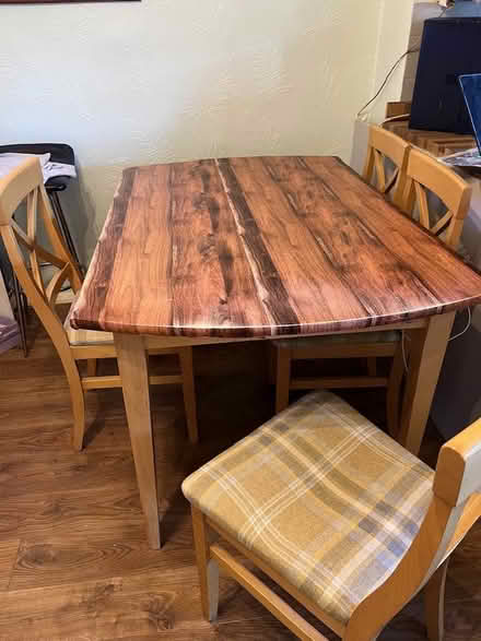 Photo of free Large table + Chairs (woking) #1