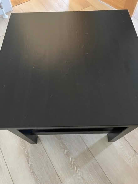 Photo of free Ikea side table in black (Cleghorn ML11) #1