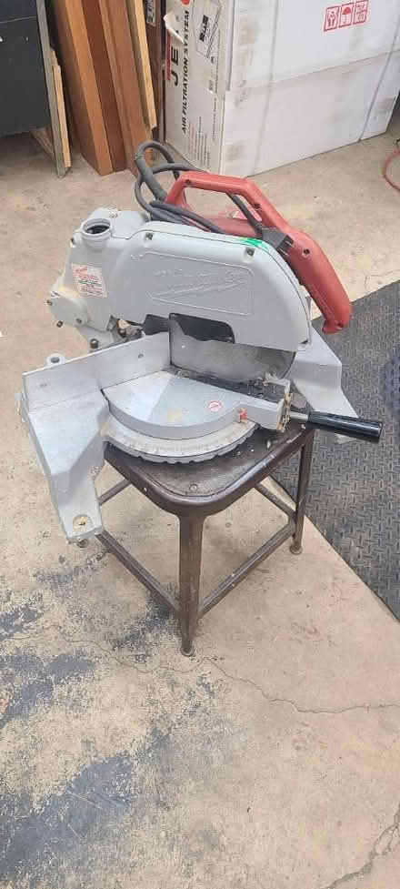 Photo of free Milwaukee miter saw (Elk Grove Village) #1