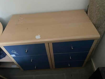 Photo of free 2 chests of drawers (Wrestlingworth nr Biggleswade) #3