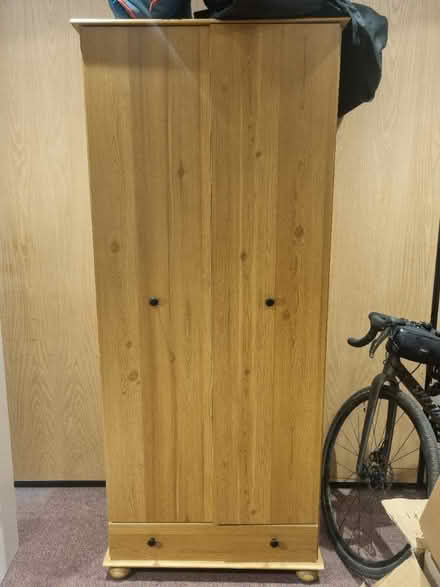 Photo of free Wood wardrobe, perfect condition (W6) #1