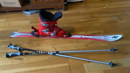 Photo of free Set of ski, poles and boots (East Somerville) #2