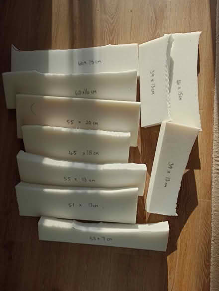 Photo of free Upholstery Foam Off Cuts (Standish GL10) #1