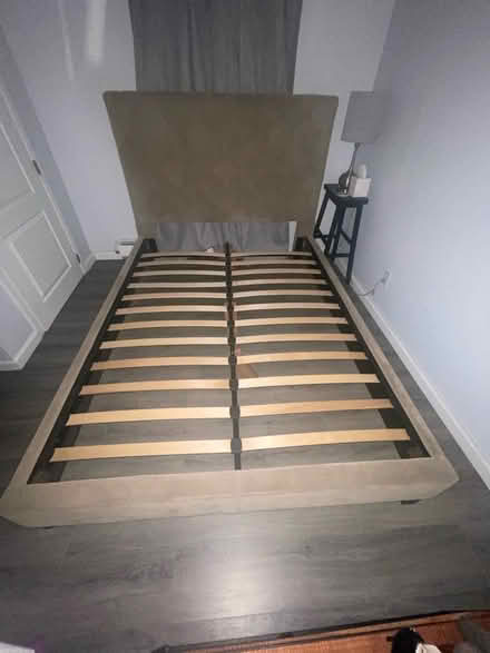 Photo of free Queen Bedframe + Headboard (Jamaica, Queens, NY) #3