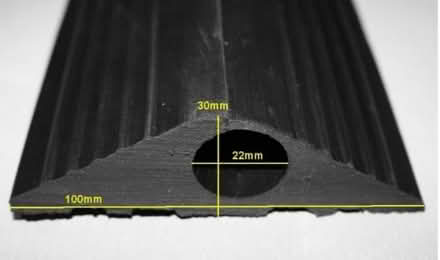 Photo of free Heavy Duty Outdoor Rubber Floor Cable Wire Cover Tidy 3M (CT21) #2