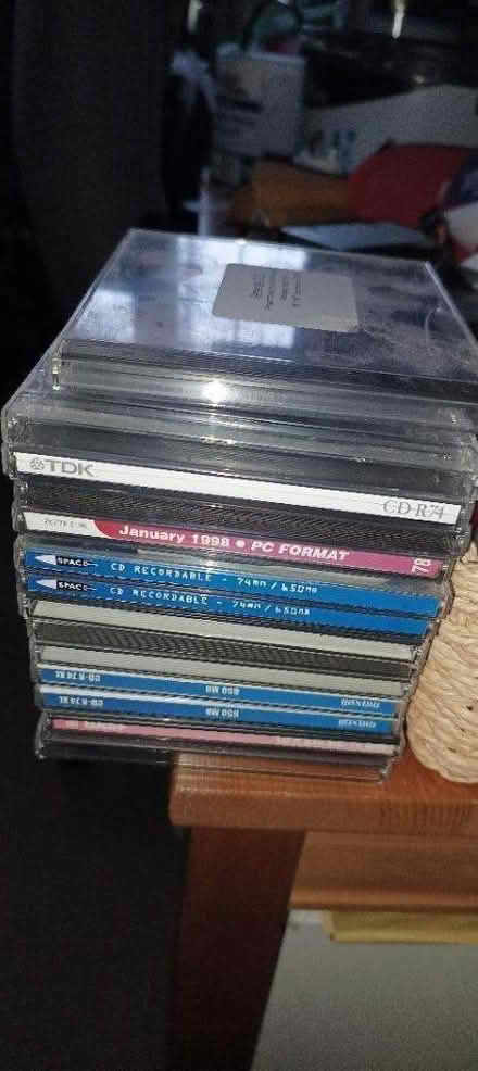 Photo of free 14x CD Cases Empty (Leagrave LU4) #1
