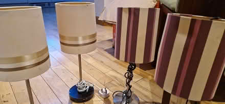 Photo of free 2 sets of bedside table lamps (Marino) #2