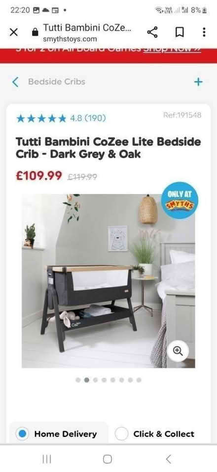 Photo of free Baby cot (Hornsey N8) #3