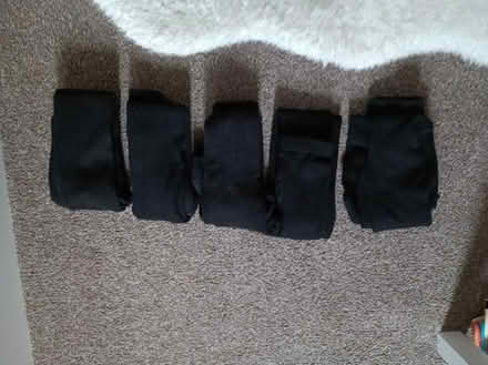 Photo of free 5 Pairs Black School Tights 11-12 (CT11) #1