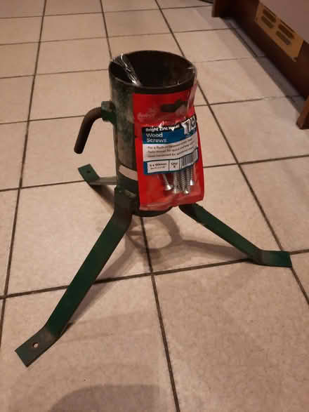 Photo of free Christmas tree stand (Mossley Hill L18) #1