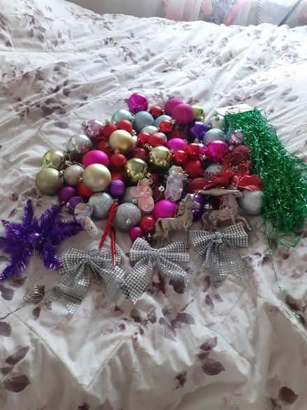 Photo of free Tree decoration baubles (Penrith CA11) #1