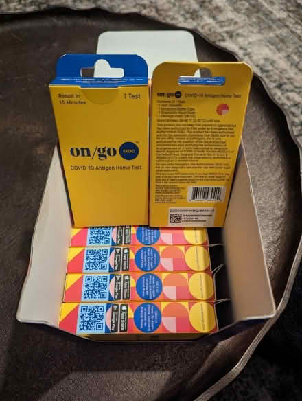 Photo of free COVID Home Tests (Set of 6) (Downtown Long Beach) #1