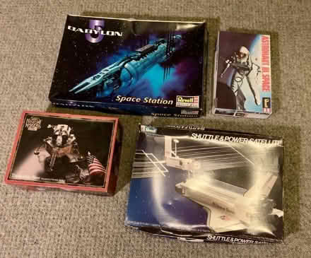 Photo of free Unopened Plastic Kit Models (with some tins of paint) (Ware SG12) #2