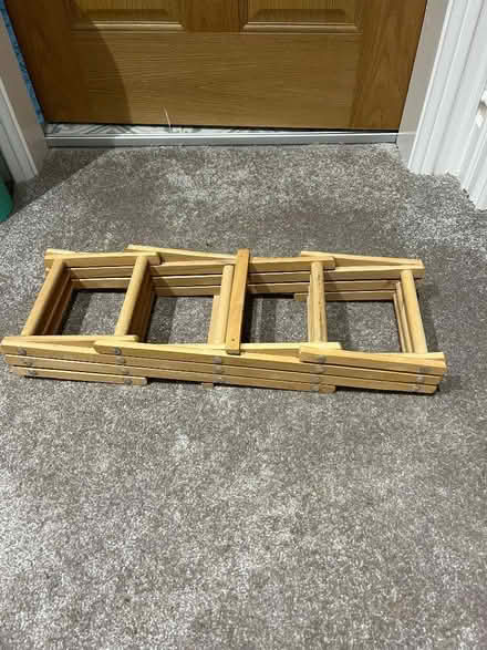Photo of free Folding wine rack (Buxton Central SK17) #2