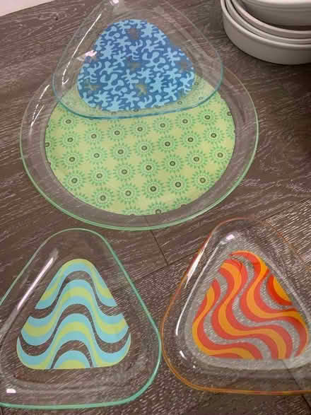 Photo of free Glass decorated dishes (Fairfield Park) #1