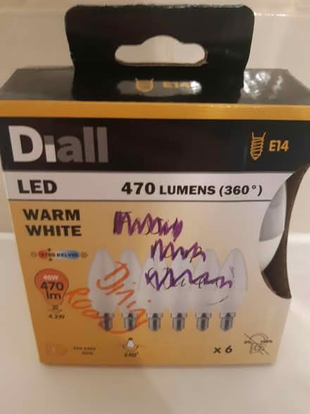 Photo of free 6x E14 candle style screw in bulbs (SN15) #1