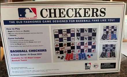 Photo of free New York Yankees (& Mets) Checkers (Brookline Village) #3