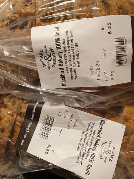 Photo of free Multi seeded sliced bread (SW19) #1