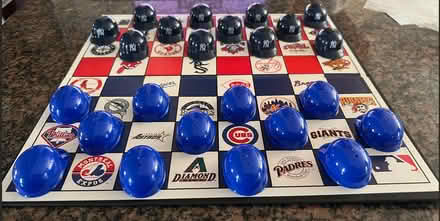 Photo of free New York Yankees (& Mets) Checkers (Brookline Village) #1
