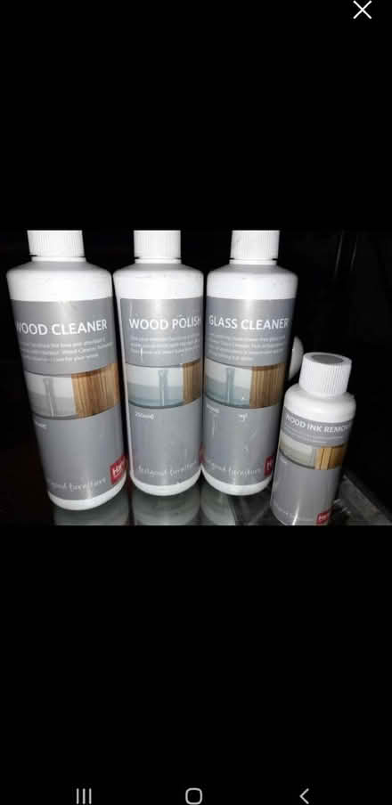 Photo of free Harveys furniture cleaner/polish set (Aigburth L17) #1