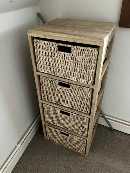 Photo of free Drawer unit - cane (Newton Burgoland LE67) #1