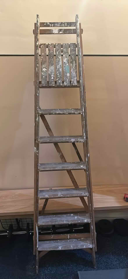 Photo of free Wooden ladder (Stockbridge EH3) #3