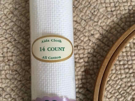 Photo of free Cross stitch fabric and frame (Tadmarton) #3